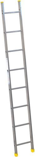 SCALA INDUSTRIALE ALLUMINIO da Appoggio pioli quadri 24x24 mm 10 Gradini 3,06 mt