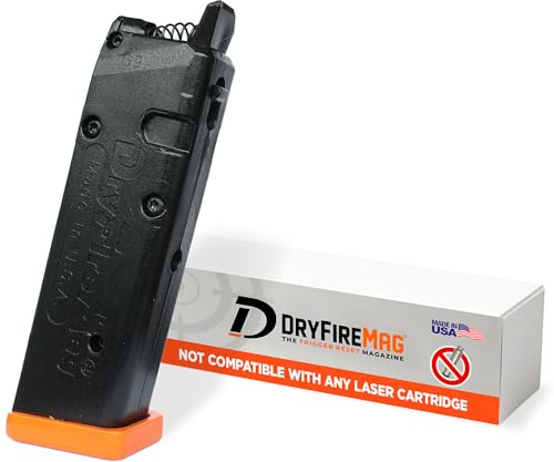 DRYFIREMAG Glock Dry Fire Training Magazine - Trigger Reset Simulator for 9mm .40 .357 .45GAP .22 - Gen 3 4 5 6 and V Series (No Spring Kit)