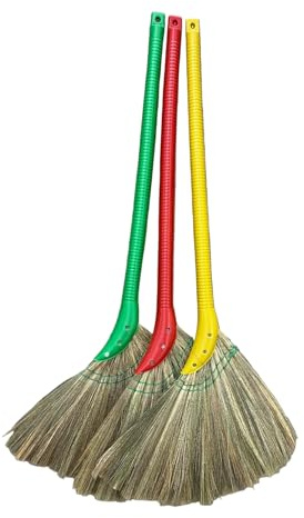 2 Pieces - 40 Inch Straw Broom Choi Bong from Vietnam