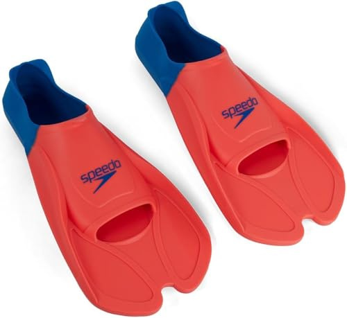 Speedo Unisex Biofuse Training Fluro Tangerine/Poolblu/Bluflm 4-5