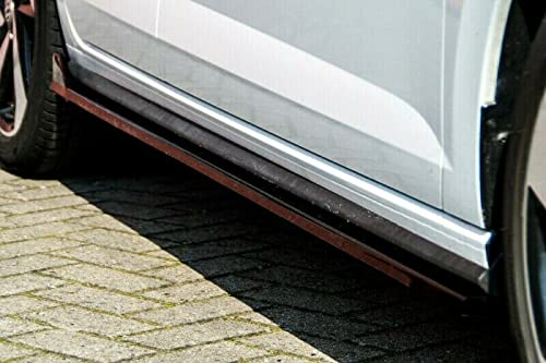 ProTuning Seitenschweller, glänzend, für VW Polo 6 GTI 2G (AW) ab 2017, Schwarz