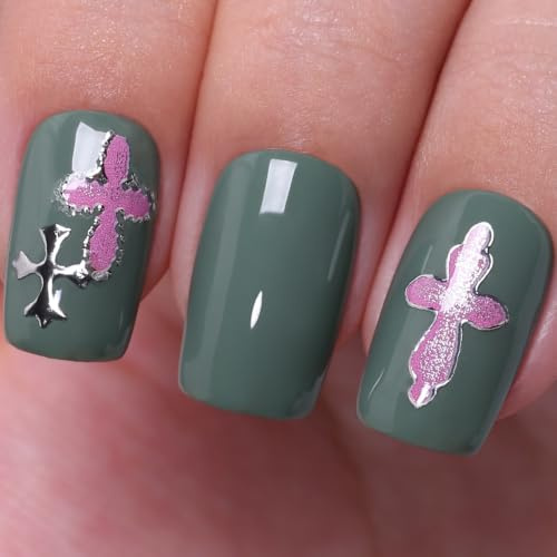 UV Nagellack, Eukalyptus Grün Gellack Nagellack Gel für UV Nagellampe Langlebige Maniküre Nagelgellack Soak Off Nail Gel Polish (Erfordert Trocknung unter UV-LED-Lampe)