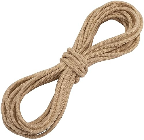 Aerzetix - C67278 - Elastico Decorativo Rotondo 10 Metri - Diametro 2mm - Colore Sabbia