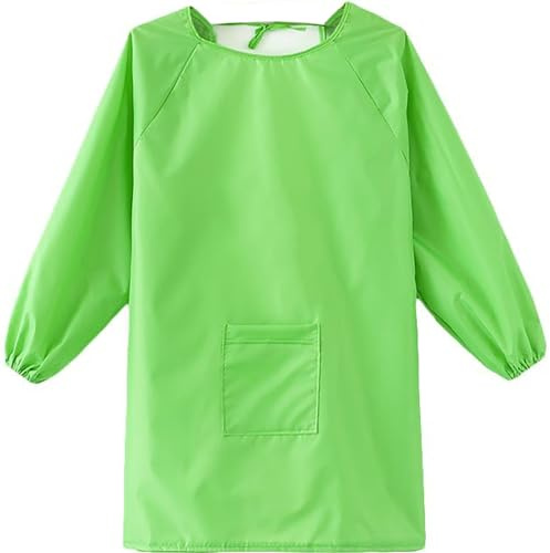 YeeHeen Art Smock Artist Painting Apron Waterproof Long Sleeve Smock with Pocket