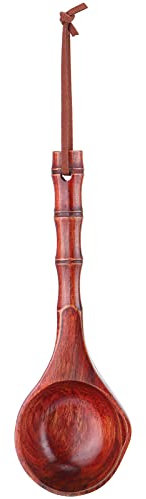 Saunakelle aus Holz, Glatt, Rund, Wasserschaufel, Küchensuppenlöffel, Japanischer Stil, Sauna-Enthusiasten