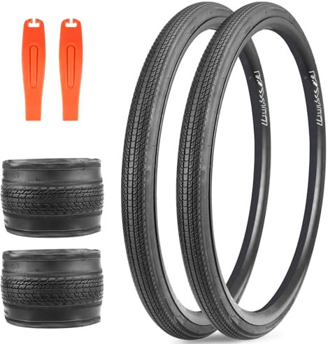 ZUKKA Rennrad Fahrradreifen 28 Zoll-2er-Pack Rennrad Reifen Faltbar 700 x35C Fahrrad Rennradmantel 37-622 für Fahrrad, für Gravel Bike, Mountainbike MTB