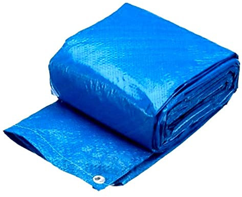 Toddmomy Couverture De Piscine PE Et Tapis De Sol Antidérapant Imperméable pour Piscine Gonflable Bleu Servant De Coussin De Fond