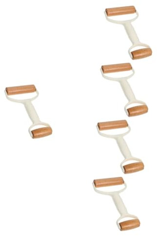 Cabilock 5 Pz mattarello Stampo per pizza Utensile per impasto rotella per ravioli per stendere la pasta perno a strumento per pasta utensili da cucina plastica