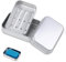 Tyqour Porte-savon de voyage en aluminium avec couvercle auto-drainant - Pour camping, voyage, gym, randonnée, maison, salle de bain