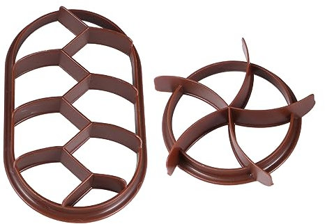 Gatuida 2 Prensas De Pan Para Hornear Molde De Pan De Plástico Molde Pastelería Antiadherente Práctico