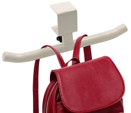 KeaJuidy Taschenhalter Rucksackhalter für Tisch Taschenhaken Aufhänger Halterung Schreibtischhalterung Hakenklemme für Büro, Wohnheim, Klassenzimmer 26cm