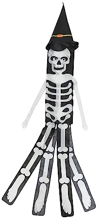 VICASKY Halloween Windsock Light Pumpkin Lantern Outdoor Decoration Halloween Party Decorations Spooky Decor for Celebrations