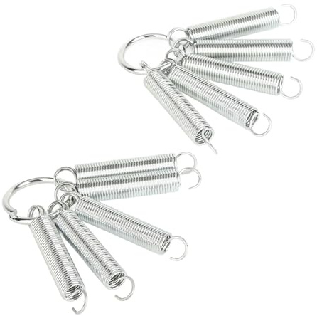 Cryfokt Tragbarer Reifenkettenspanner, Hochpräziser Kettenspanner für Schneefräsen, 2 Stück Edelstahl-Gartenpullover für Traktor