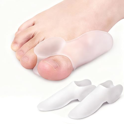 Sekfpnk 10 Stück hallux valgus korrektur, Universalgröße Zehenspreizer, hallux valgus für den großen Zeh Hammerzehen Korrektur für Männer und Frauen
