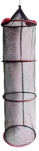 Fiskfälla, Fiskekorg Vikbart flytnät 25x(30-90) cm(25x90cm)