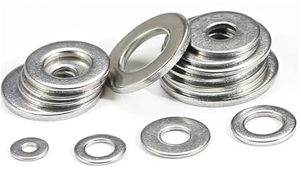 300 pezzi M8-M22 Rondella piatta grande in acciaio inossidabile 304 Guarnizione metallica Meson Rondelle piane per Viti e Bulloni(M8x22x1.2)