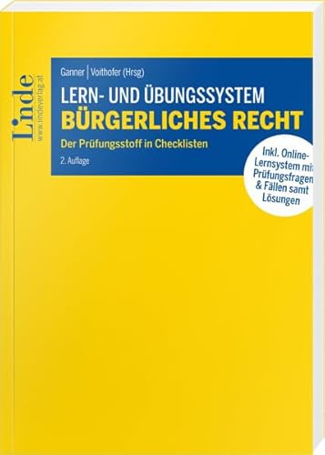 Lern- und Übungssystem Bürgerliches Recht (Linde Lehrbuch)