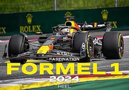 Faszination Formel 1 Kalender 2024: Wandkalender F1 Rennssport FIA Grand Prix Automobilsport