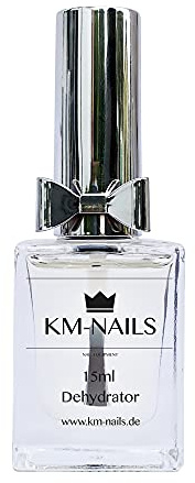 KM-Nails Déshydrateur/dégraissant 15 ml sans acide pour une adhérence optimale du gel.