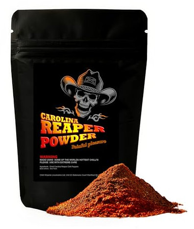 Chilli Powder - 100% Carolina Reaper 2 million shu 10g