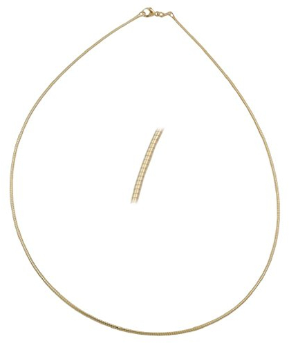 Goldkette Halskette Kette Rundkette Damen 375 Gold 9 kt Länge 45 cm Breite 0,8 mm Gewicht 2,6 g