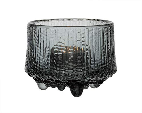 Iittala Ultima Thule Windlicht, grau, 65 mm