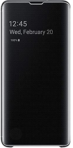Samsung Original Galaxy S10+ Protective Clear View Folio Cover Case - Black