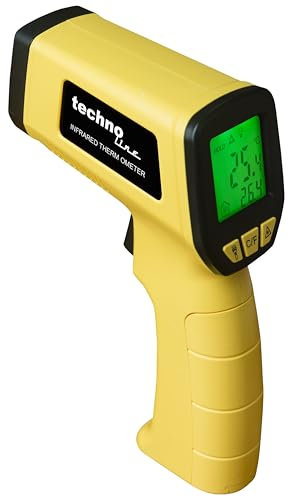 Etekcity Digital Laser Infrarot Thermometer -50 bis +500°C, IR Pyrometer berührungslos Temperaturmessgerät Temperaturmesser, LCD Beleuchtung (nicht für Menschen oder Tiere)