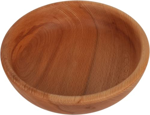 Woodcarver, Cuenco de madera de 22 cm, ecológico y duradero - ideal para servir, para aperitivos, nueces, frutas