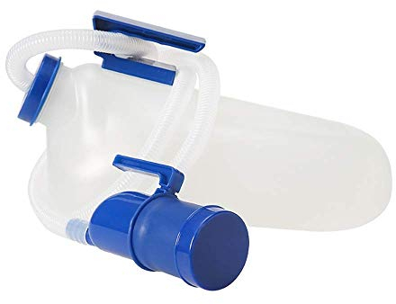 Urinal, Herrenkatheter, 3000-Ml-Urinflasche Mit Großem Fassungsvermögen, Weiches Eva-Gummi, Leicht Zu Reinigen, Mit Deckel, Auslaufsichere Tragbare Krankenhaus-/Patienten-/Mobilitätsunannehmlichkeit