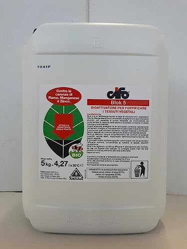 BLOK 5 -Cifo-Bioattivatore per fortificare i tessuti vegetali- Conf. 5Kg = 4,7Lt