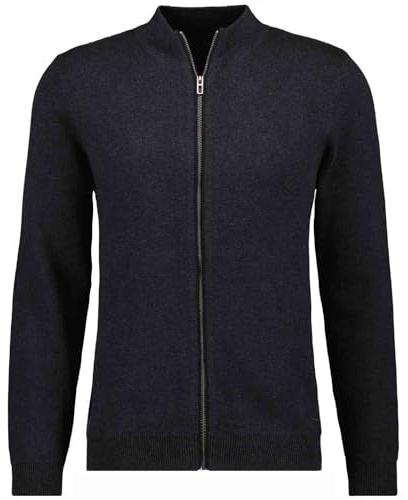 RAGMAN Cardigan pour homme avec structure fine en coton/cachemire, Anthracite 019, L
