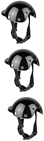 Angoily 3 Stücke Pet Hut Katze Hund Helm Kunststoff Pet Kopfbedeckungen Komfortable