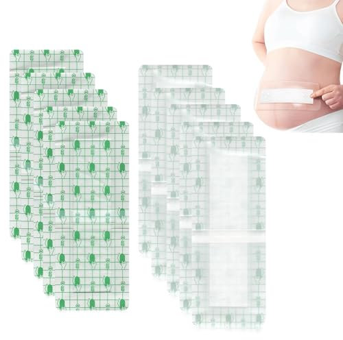 Wound Dressings, Waterproof Dressings for Wounds,10 PCS Wound Dressings Adhesive, Suitable for Protecting Wounds from Friction and Keeping Them Clean