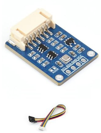 BME688 Environmental Sensor for Raspberry Pi/Raspberry Pi Pico/Arduino/ESP32, Supports Temperature/Humidity/Barometric Pressure/VOC Gas Detection/AI Function, I2C and SPI with AI Function