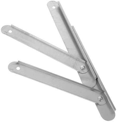 Angoily Aluminiumlegierung Leiterzugstange Leiterscharnier Dachbodenleiter Ersatzteil Stabile Befestigung Für Haushaltsleiter Klappbar