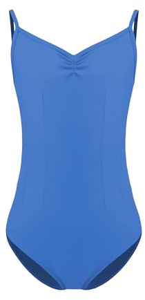 ZYXWVU Body Danza Classica Bambina Body Ginnastica Leotards con Spalline Regolabili