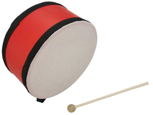 Kisangel Tambour De Percussion pour Garçon Fille Tambour à Main Instrument Musical Éducatif