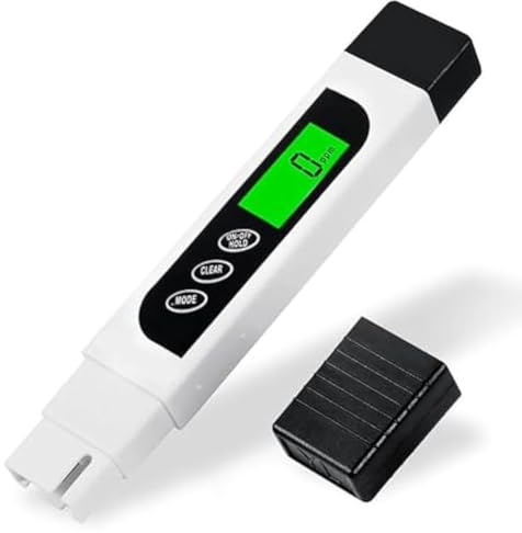 Katnetoly Misuratore Digitale per Test 'Acqua, Accurato e Affidabile, Misuratore TDS, Misuratore EC e Misuratore di Temperatura 3 In 1, Misuratore per Test 'Acqua