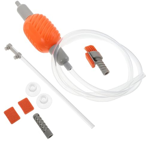 SEWOART Fish Tank Water Changer Verktyg Multifunktionell Akvarierengörare för Hem och Hållbar Fiskbärrengöringstillbehör med Snabb Vattenbyte och Debrisborttagning Akvarietillbehör för