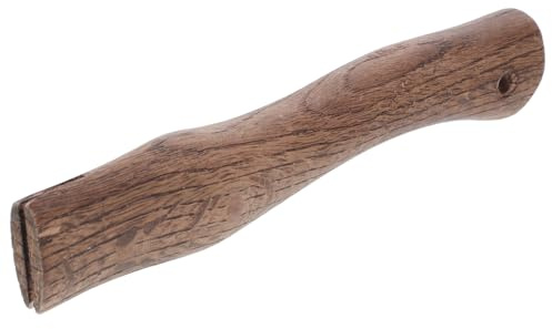 SHERCHPRY Manche de Hachette en Bois Galbé 27 CM, Remplacement de Poignée pour Outils Travailler Bois, Usage Camping et Extérieur