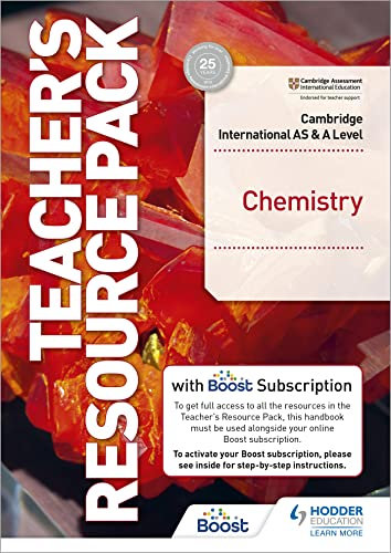Cambridge International AS & A Level Chemistry Teacher's Resource Pack with Boost Subscription: Hodder Education Group
