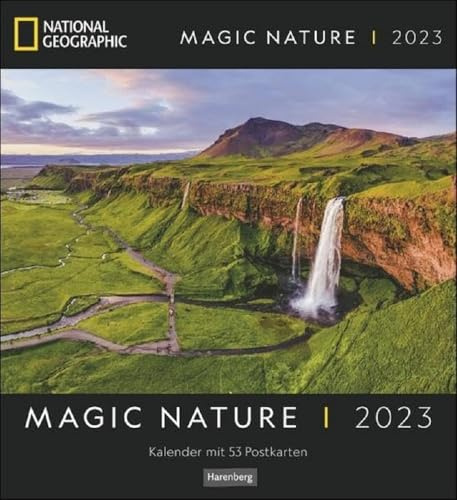 Magic Nature Postkartenkalender National Geographic Kalender 2023. Tischkalender zum Aufstellen und Aufhängen mit 53 Postkarten: Landschafts- und Tierfotos zum Sammeln und verschicken.: 53 Postkarten