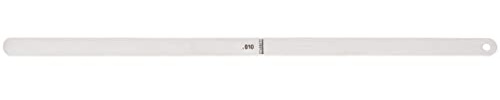 Starrett 667-10 Stahldicken-Fühlerlehre, 0,010 Dicke, 1/2 Breite, 12 Länge