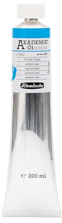 Schmincke AKADEMIE Öl color Primär Cyan, 41 402 015, 200 ml