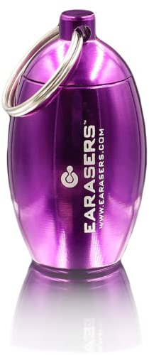 Earasers Ear Plug Carrying Case (Purple, Regular)