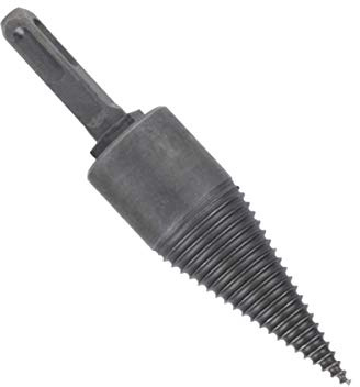 Cabilock Outil pour hacher le bois de chauffage, fendeur de bois, foret fraisé, outil de coupe de bois, cône de fendage, pilote rotatif, échelle, accessoires
