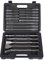 XPOtool SDS plus Lot de 17 Forets à pierre et Burins Lot de forets pour Marteau perforateur pour Maçonnerie et Béton