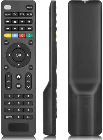 Universal TV Remote Control for Samsung,Hisense,LG,TCL,Philips,Sony,Insignia,Toshiba,Vizio Smart TVs and More Brand,(Compatible with Streaming Players,DVD/Blu-ray Players and Sound Bar Audio)