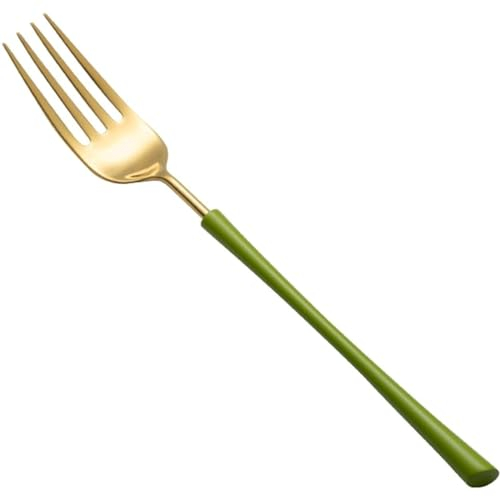 Dessert Forks Simple Pasta Fork Stainless Steel Salad Fruit Fork Dinner Forks Creative Premium estaurant Home Kitchen Dinner Forks